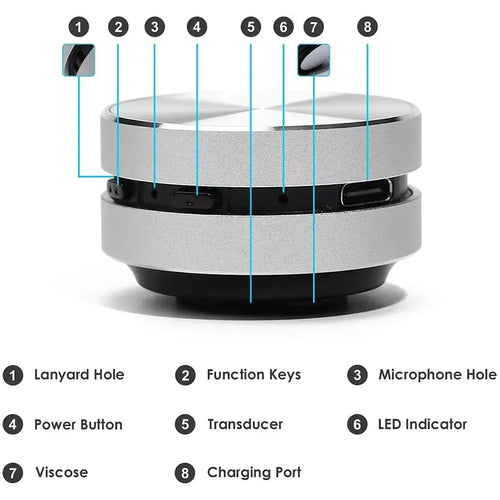 Hot Hummingbird Bone Conduction Speaker Bluetooth-Compatible TWS Wireless Sound Box Portable Mini Stereo Speakers Dropshipping